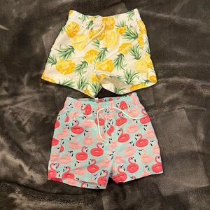 Janie and Jack Boys Swim Trunks (2 pairs) 

Size 6-12 months
